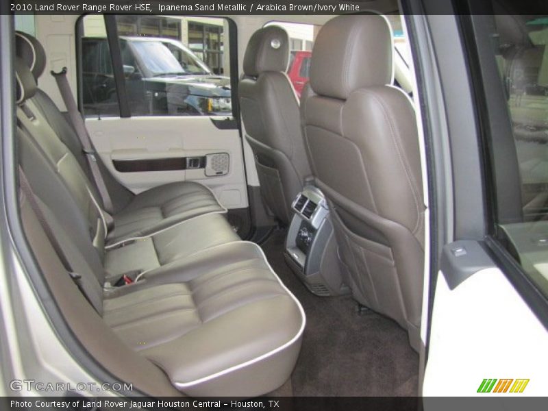 Ipanema Sand Metallic / Arabica Brown/Ivory White 2010 Land Rover Range Rover HSE