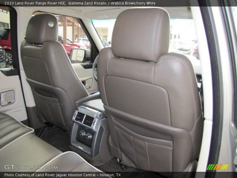 Ipanema Sand Metallic / Arabica Brown/Ivory White 2010 Land Rover Range Rover HSE