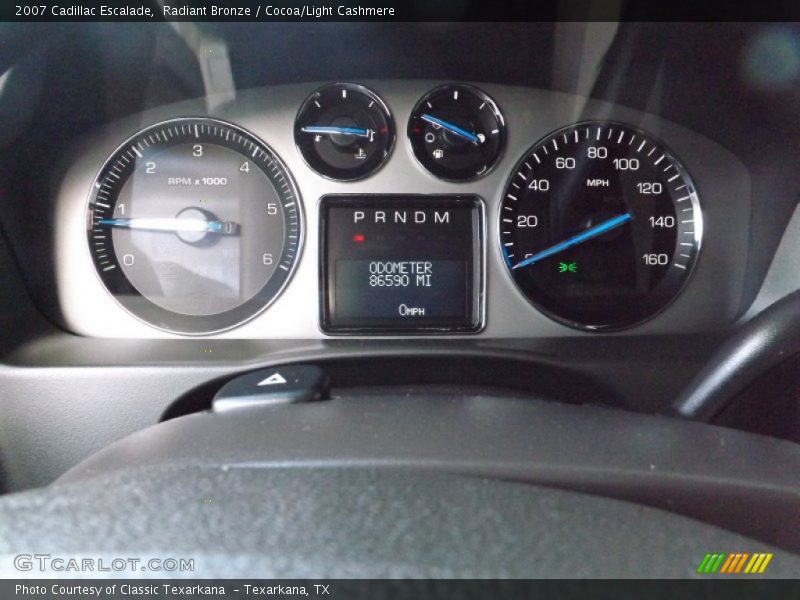 Radiant Bronze / Cocoa/Light Cashmere 2007 Cadillac Escalade