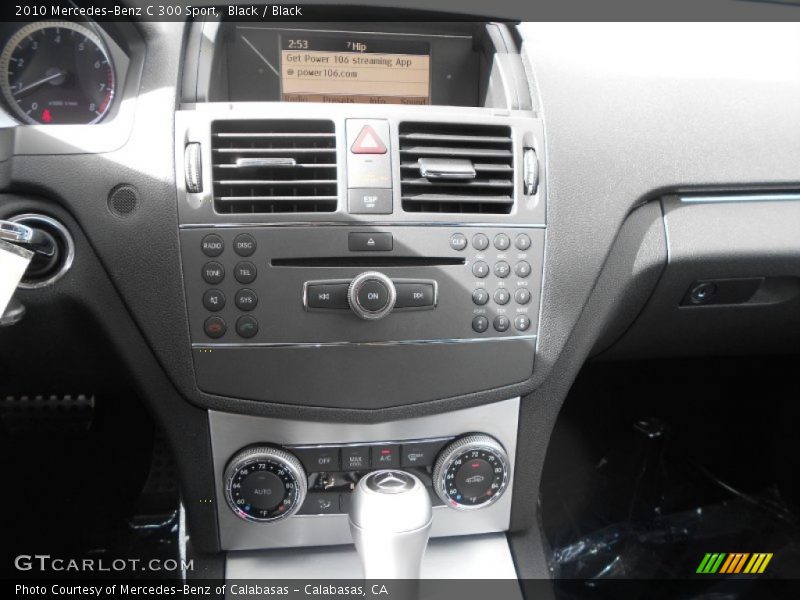 Black / Black 2010 Mercedes-Benz C 300 Sport