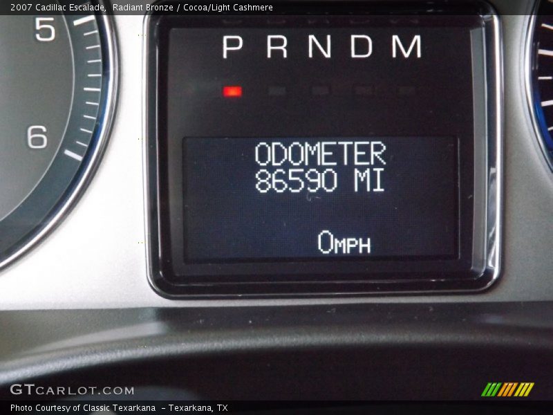 Radiant Bronze / Cocoa/Light Cashmere 2007 Cadillac Escalade