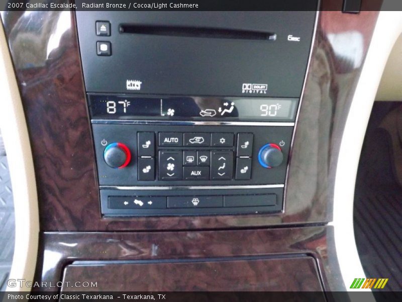 Radiant Bronze / Cocoa/Light Cashmere 2007 Cadillac Escalade
