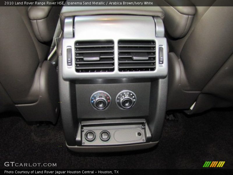 Ipanema Sand Metallic / Arabica Brown/Ivory White 2010 Land Rover Range Rover HSE