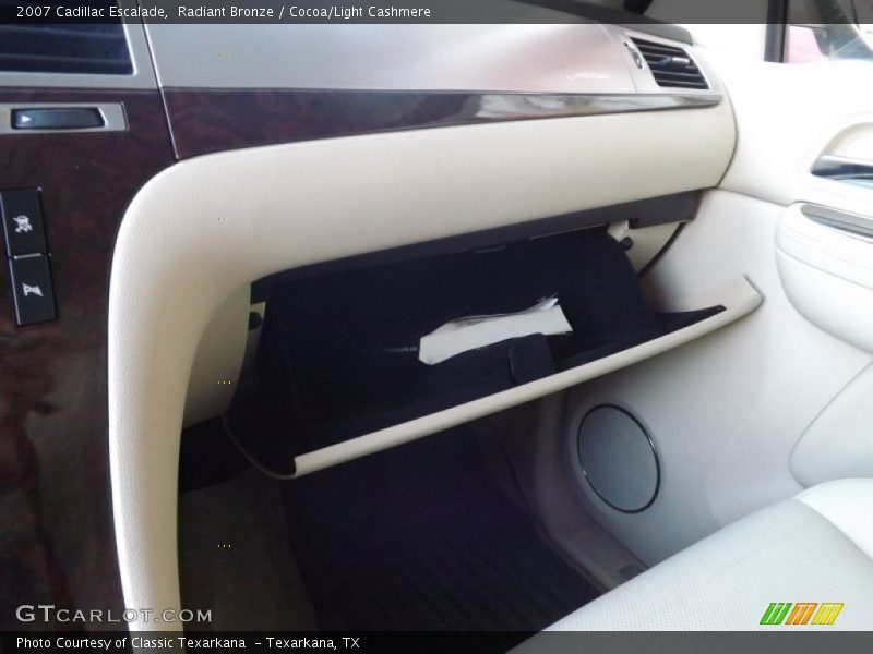 Radiant Bronze / Cocoa/Light Cashmere 2007 Cadillac Escalade