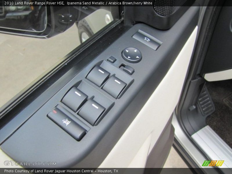 Ipanema Sand Metallic / Arabica Brown/Ivory White 2010 Land Rover Range Rover HSE