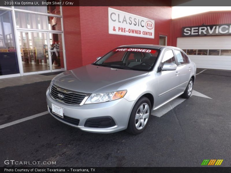 Bright Silver / Gray 2010 Kia Optima LX