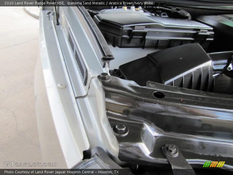 Ipanema Sand Metallic / Arabica Brown/Ivory White 2010 Land Rover Range Rover HSE