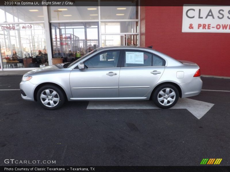 Bright Silver / Gray 2010 Kia Optima LX