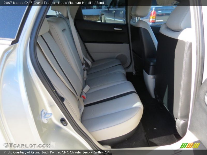 Liquid Platinum Metallic / Sand 2007 Mazda CX-7 Grand Touring