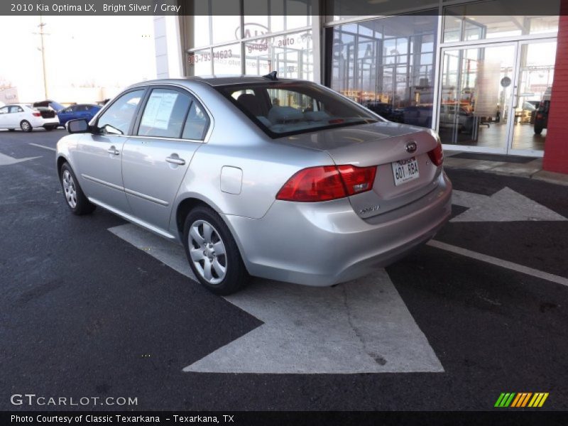 Bright Silver / Gray 2010 Kia Optima LX