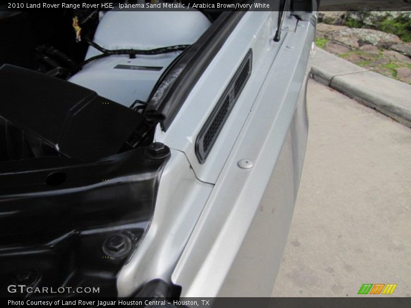 Ipanema Sand Metallic / Arabica Brown/Ivory White 2010 Land Rover Range Rover HSE