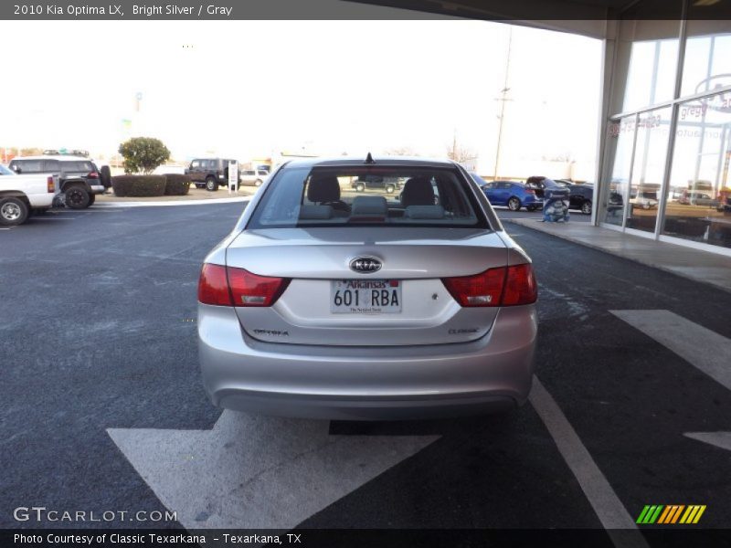 Bright Silver / Gray 2010 Kia Optima LX
