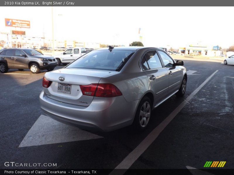 Bright Silver / Gray 2010 Kia Optima LX