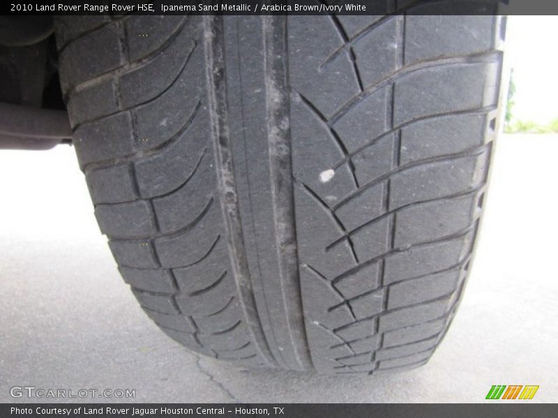 Ipanema Sand Metallic / Arabica Brown/Ivory White 2010 Land Rover Range Rover HSE