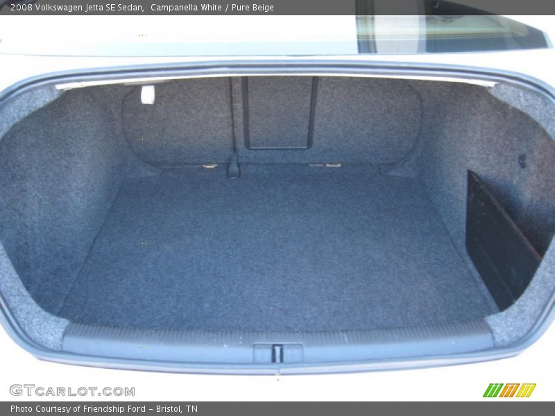Campanella White / Pure Beige 2008 Volkswagen Jetta SE Sedan