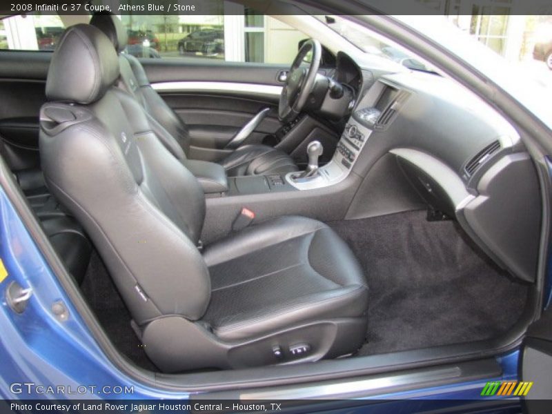 Athens Blue / Stone 2008 Infiniti G 37 Coupe