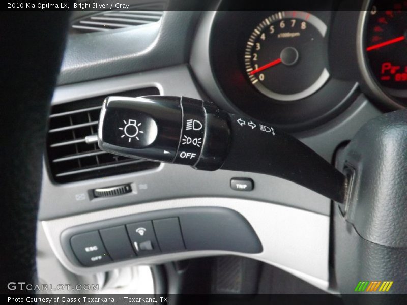 Bright Silver / Gray 2010 Kia Optima LX