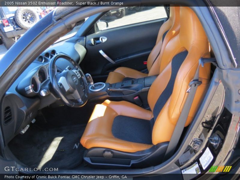  2005 350Z Enthusiast Roadster Burnt Orange Interior