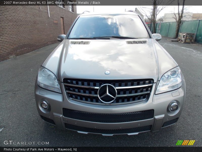 Pewter Metallic / Black 2007 Mercedes-Benz ML 63 AMG 4Matic