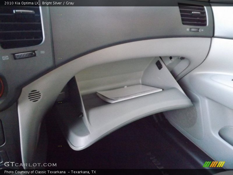 Bright Silver / Gray 2010 Kia Optima LX