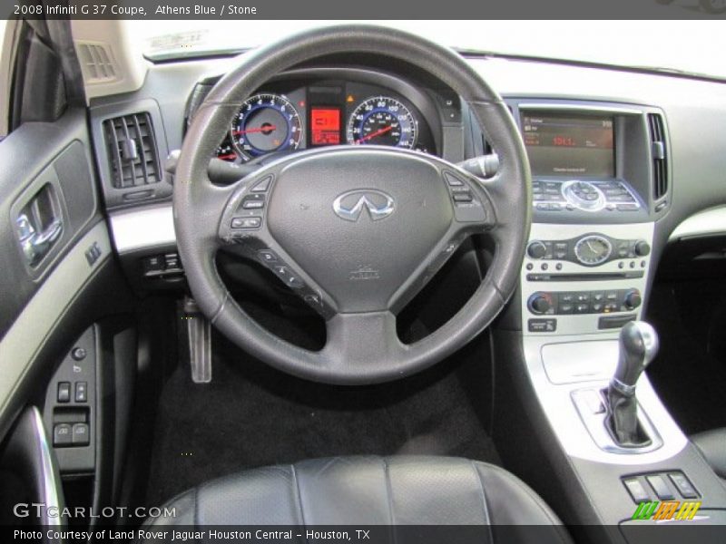 Athens Blue / Stone 2008 Infiniti G 37 Coupe