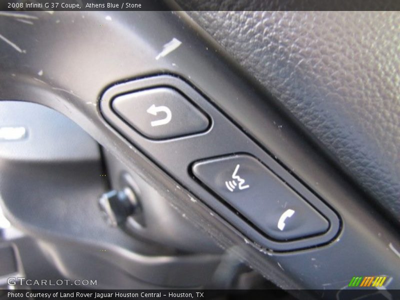 Athens Blue / Stone 2008 Infiniti G 37 Coupe