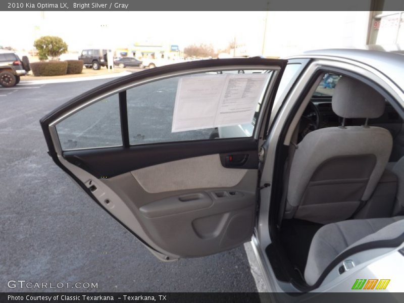 Bright Silver / Gray 2010 Kia Optima LX