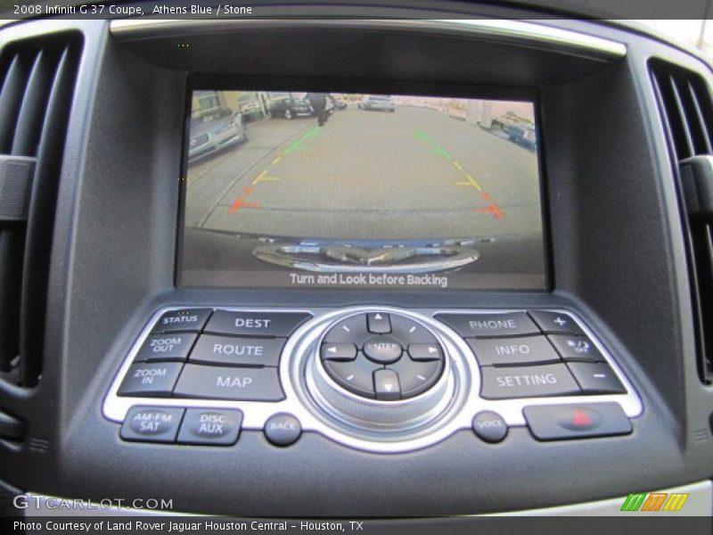 Athens Blue / Stone 2008 Infiniti G 37 Coupe
