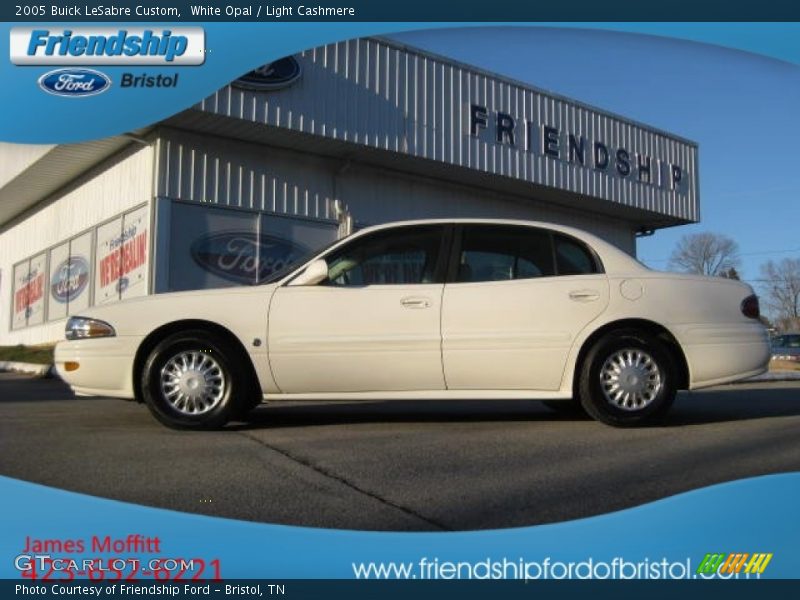 White Opal / Light Cashmere 2005 Buick LeSabre Custom