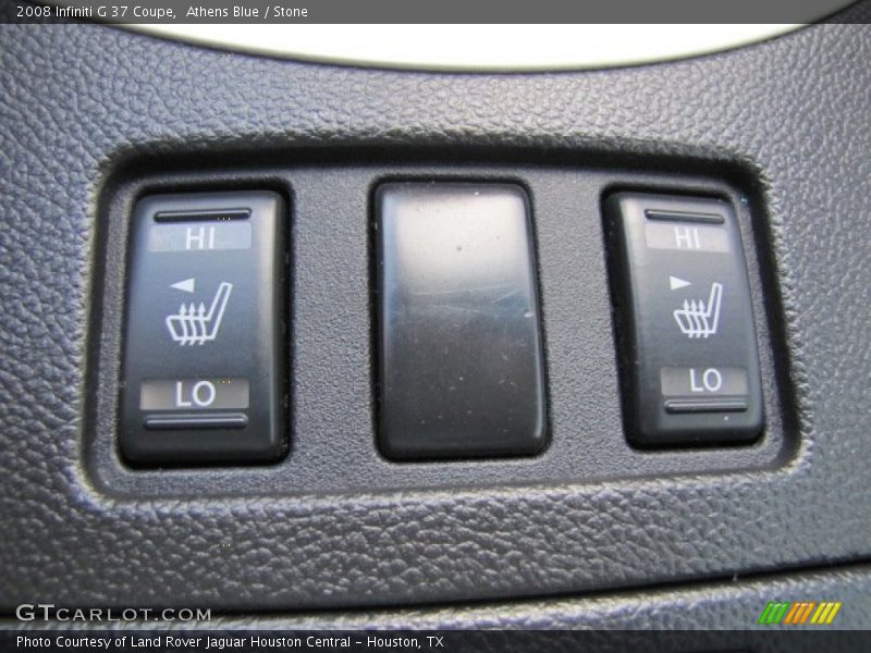 Athens Blue / Stone 2008 Infiniti G 37 Coupe