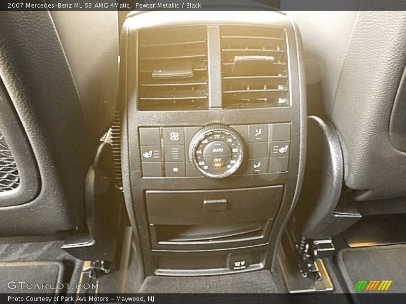Pewter Metallic / Black 2007 Mercedes-Benz ML 63 AMG 4Matic
