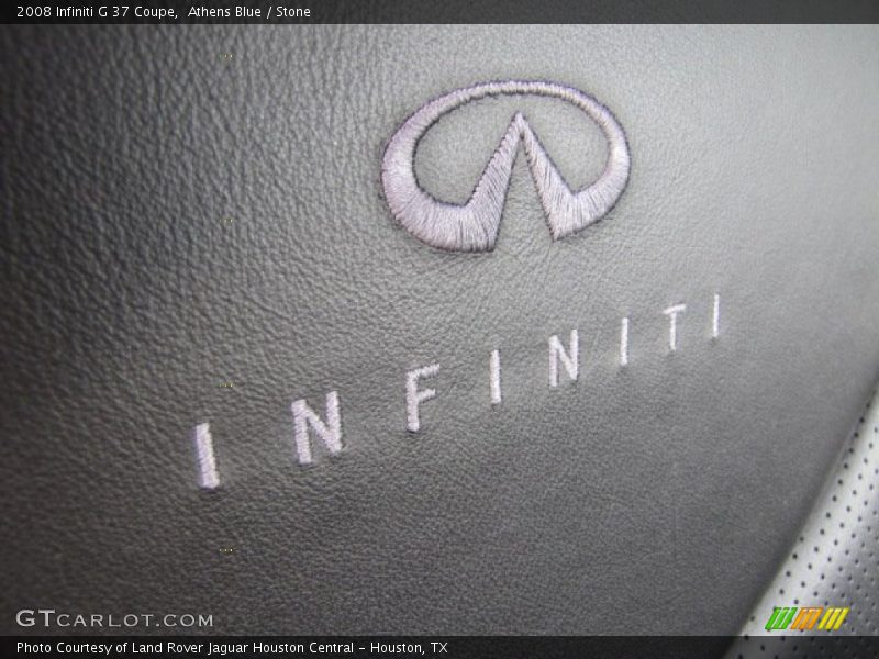 Athens Blue / Stone 2008 Infiniti G 37 Coupe
