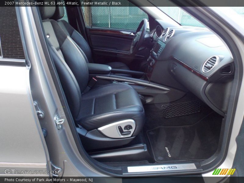 Pewter Metallic / Black 2007 Mercedes-Benz ML 63 AMG 4Matic