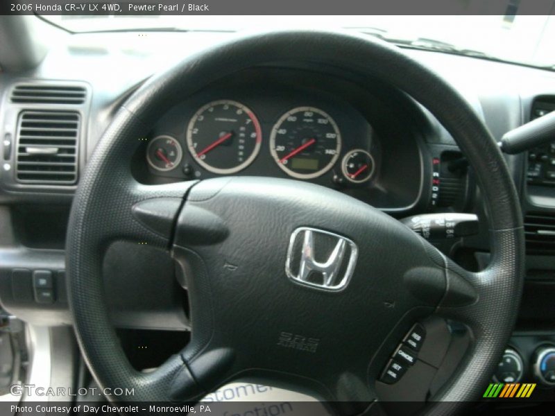 Pewter Pearl / Black 2006 Honda CR-V LX 4WD