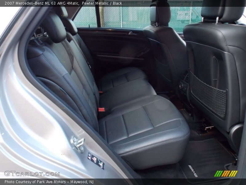 Pewter Metallic / Black 2007 Mercedes-Benz ML 63 AMG 4Matic