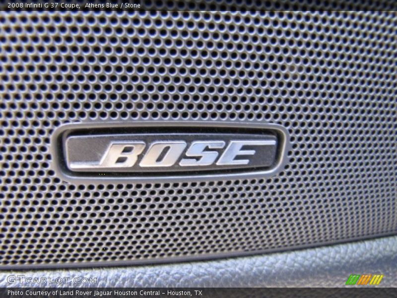 Athens Blue / Stone 2008 Infiniti G 37 Coupe