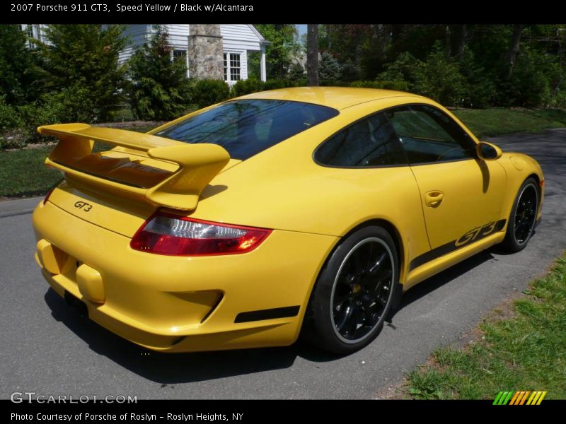 Speed Yellow / Black w/Alcantara 2007 Porsche 911 GT3