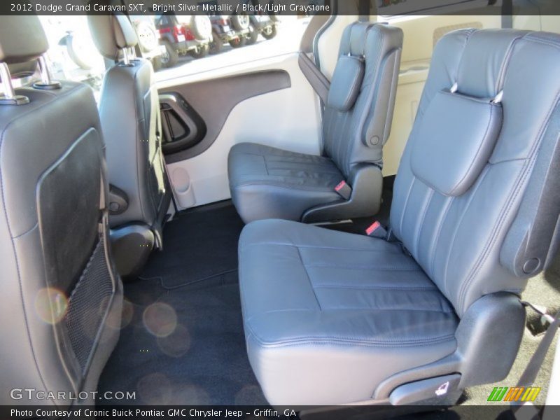 Bright Silver Metallic / Black/Light Graystone 2012 Dodge Grand Caravan SXT