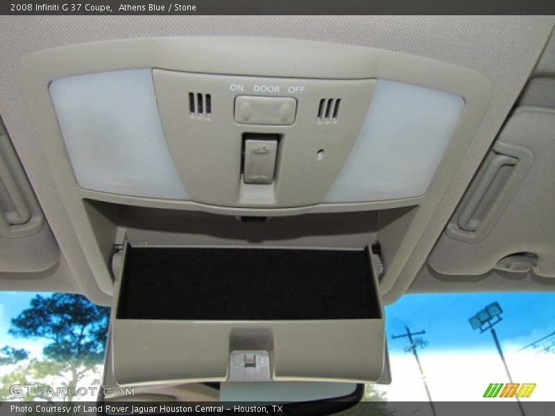 Athens Blue / Stone 2008 Infiniti G 37 Coupe