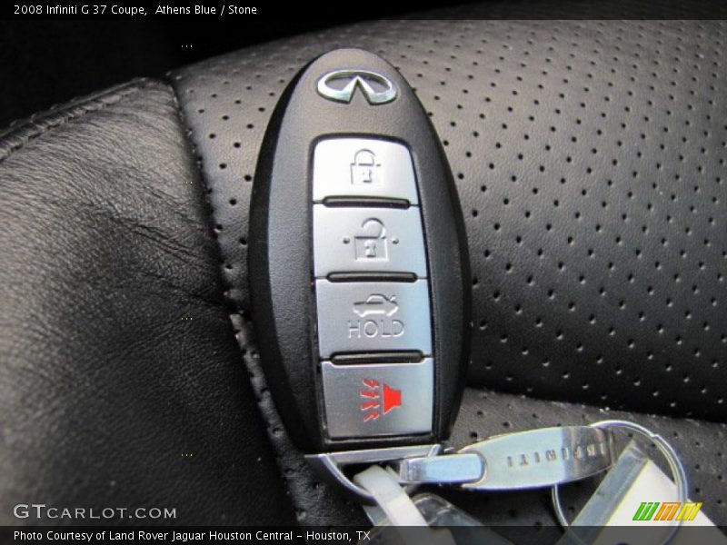 Athens Blue / Stone 2008 Infiniti G 37 Coupe