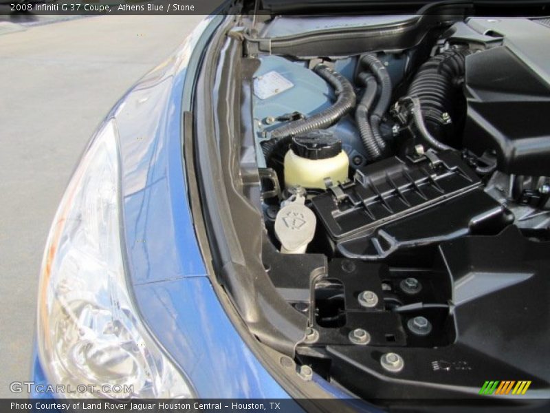 Athens Blue / Stone 2008 Infiniti G 37 Coupe