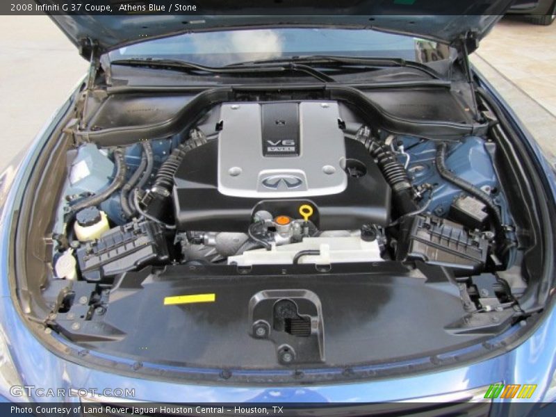 Athens Blue / Stone 2008 Infiniti G 37 Coupe