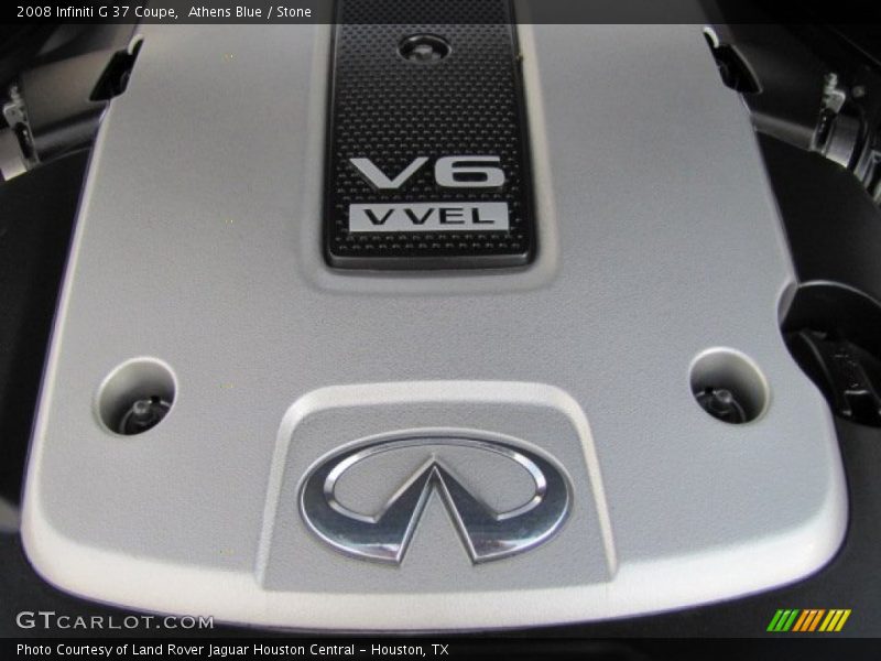 Athens Blue / Stone 2008 Infiniti G 37 Coupe