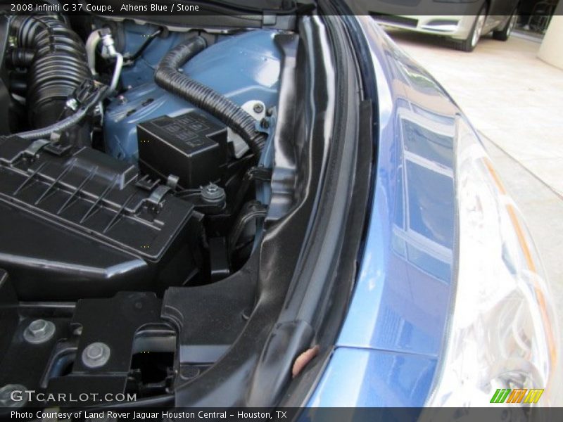 Athens Blue / Stone 2008 Infiniti G 37 Coupe