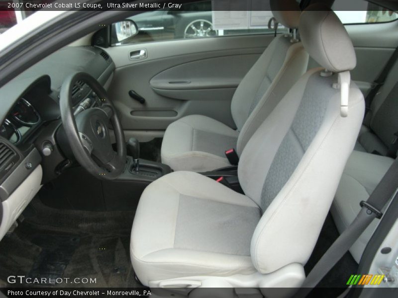 Front Seat of 2007 Cobalt LS Coupe