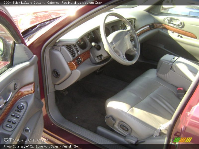 Cabernet Red Metallic / Medium Gray 2004 Buick LeSabre Custom