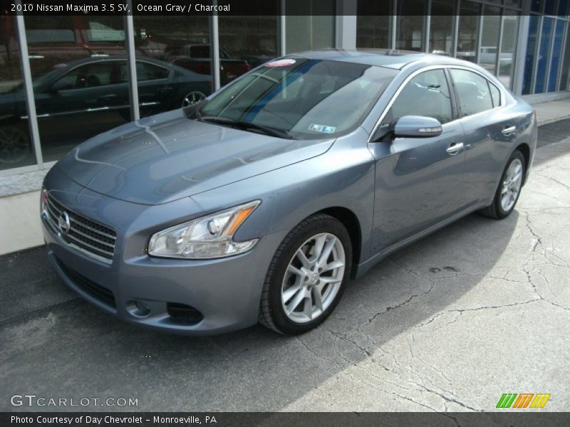 Ocean Gray / Charcoal 2010 Nissan Maxima 3.5 SV