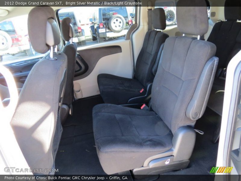 Bright Silver Metallic / Black/Light Graystone 2012 Dodge Grand Caravan SXT