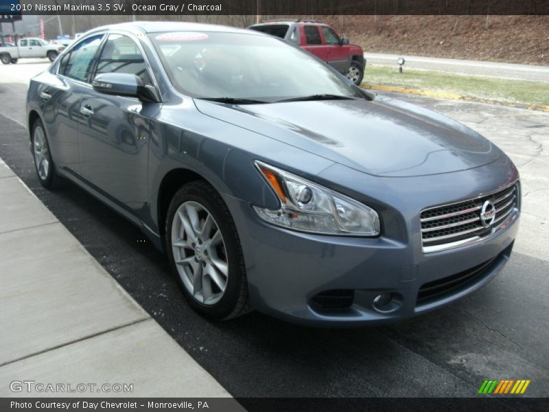 Ocean Gray / Charcoal 2010 Nissan Maxima 3.5 SV