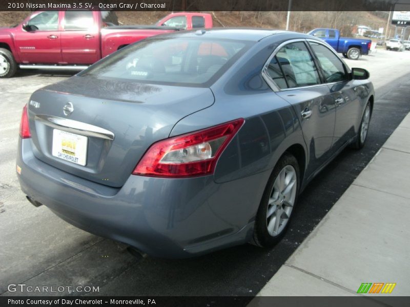 Ocean Gray / Charcoal 2010 Nissan Maxima 3.5 SV